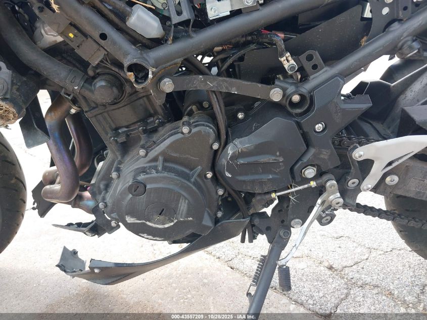 2025 Kawasaki Ex500 VIN: ML5EXGG11SDA51217 Lot: 43557209