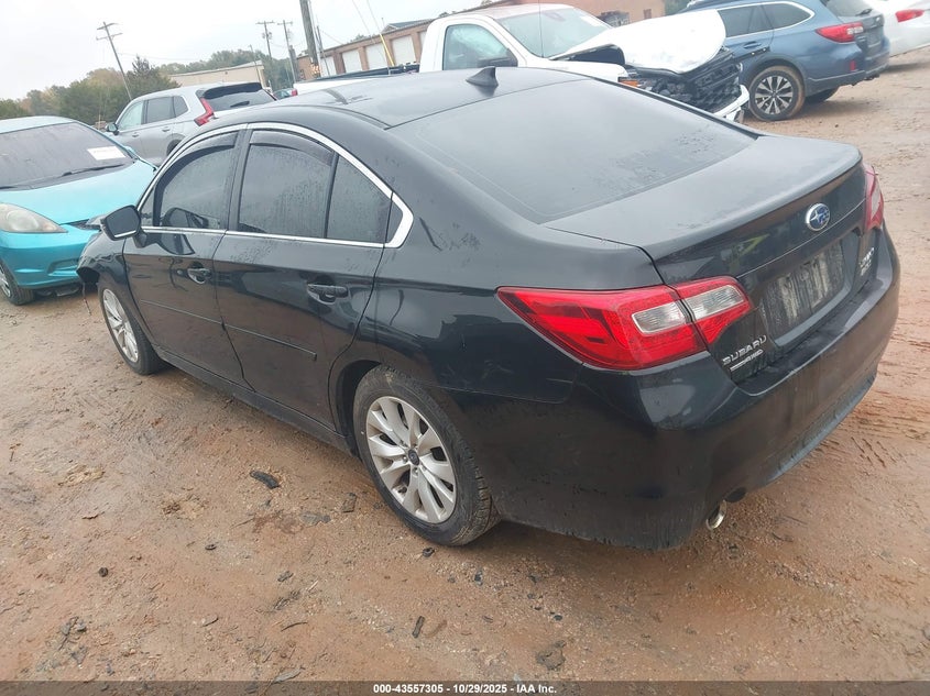 2017 Subaru Legacy 2.5I Premium VIN: 4S3BNAF62H3048671 Lot: 43557305