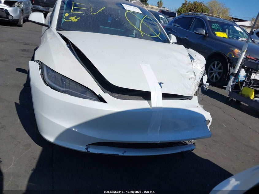 2024 Tesla Model 3 Long Range Dual Motor All-Wheel Drive VIN: 5YJ3E1EB9RF730809 Lot: 43557316