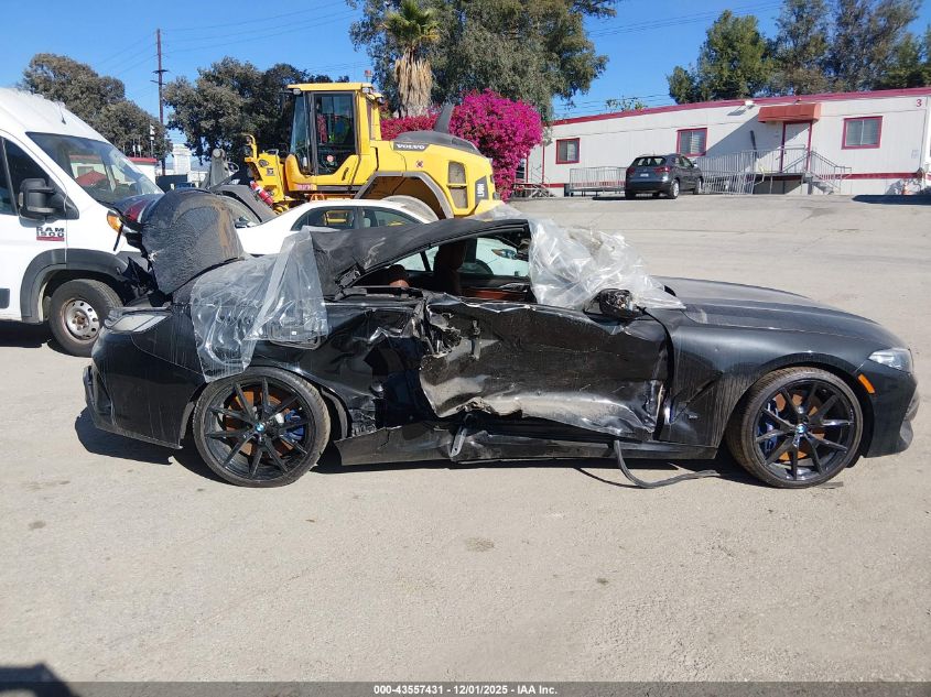 2019 BMW M850I xDrive VIN: WBAFY4C51KBX38864 Lot: 43557431