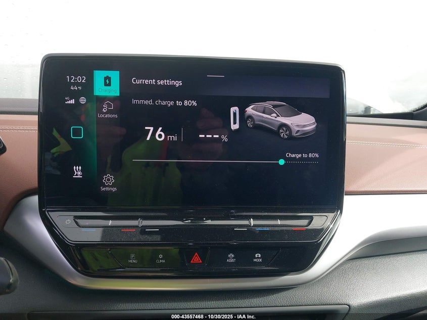 2022 Volkswagen Id.4 Awd Pro S VIN: WVGUNPE22NP060457 Lot: 43557468