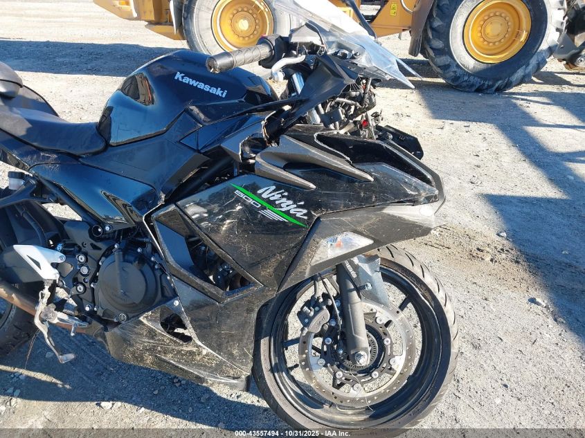 2024 Kawasaki Ninja 500 VIN: ML5FXGG10RDA13018 Lot: 43557494