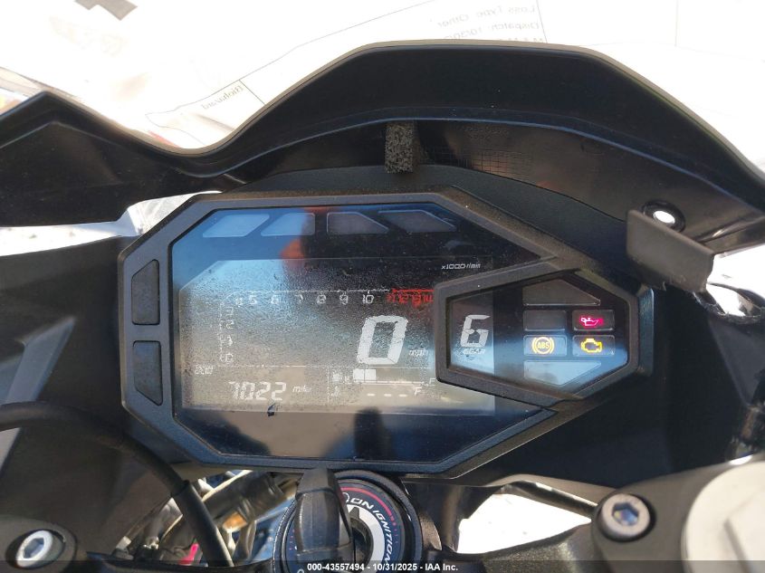 2024 Kawasaki Ninja 500 VIN: ML5FXGG10RDA13018 Lot: 43557494