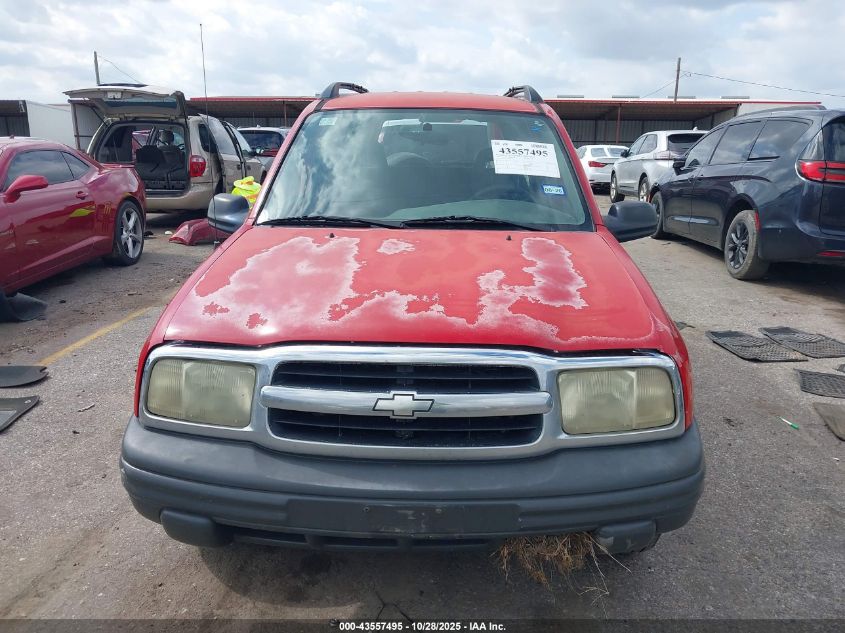 2003 Chevrolet Tracker Hard Top Base VIN: 2CNBJ13C336943735 Lot: 43557495