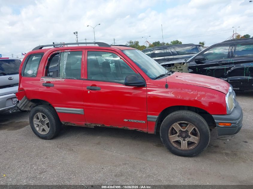 2003 Chevrolet Tracker Hard Top Base VIN: 2CNBJ13C336943735 Lot: 43557495