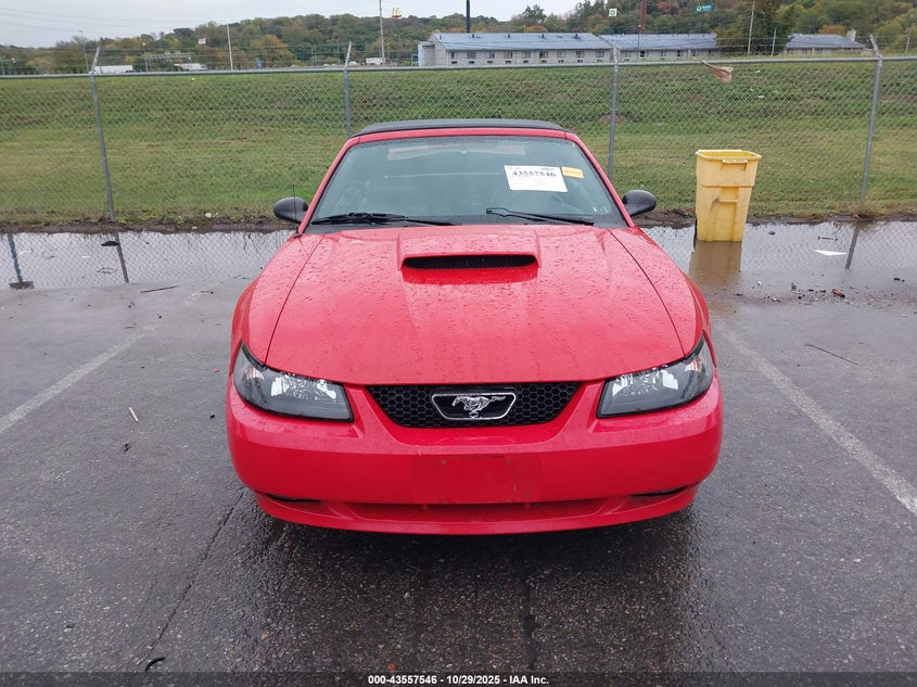 2003 Ford Mustang Gt VIN: 1FAFP45X33F435721 Lot: 43557546