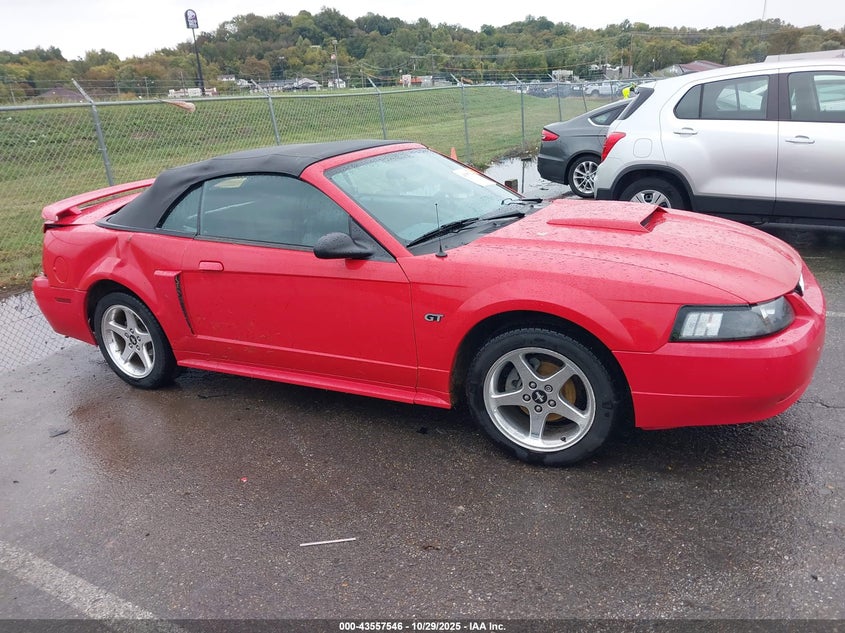 2003 Ford Mustang Gt VIN: 1FAFP45X33F435721 Lot: 43557546