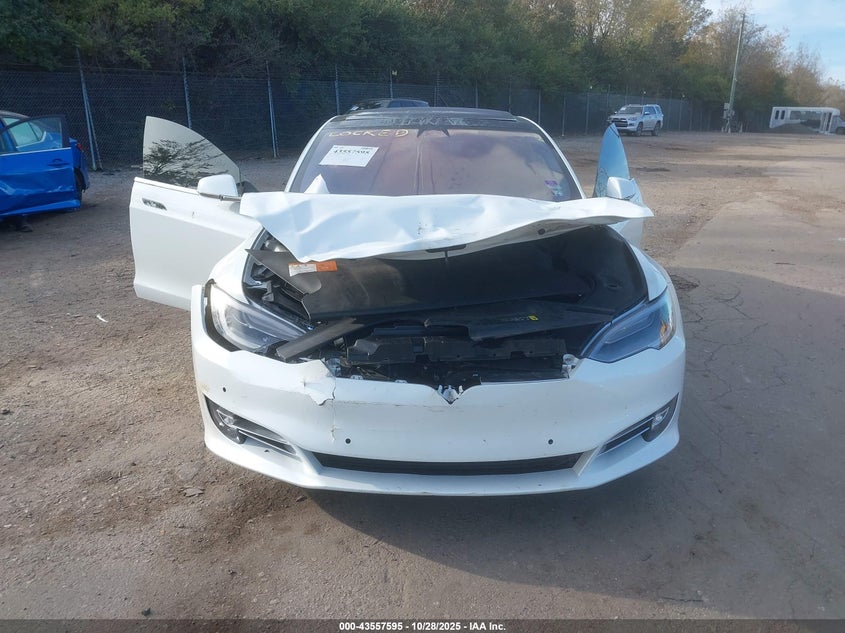 2018 Tesla Model S VIN: 5YJSA1E47JF262219 Lot: 43557595