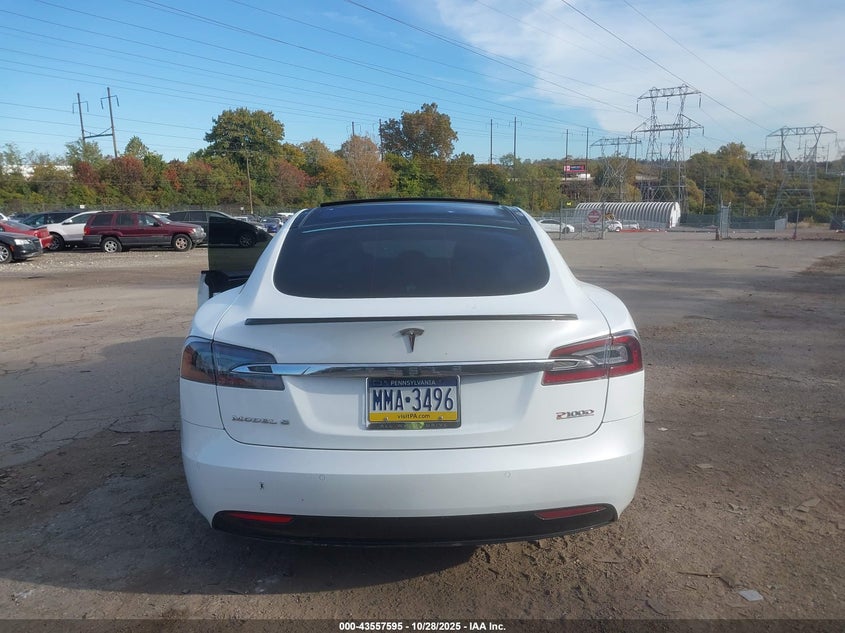 2018 Tesla Model S VIN: 5YJSA1E47JF262219 Lot: 43557595