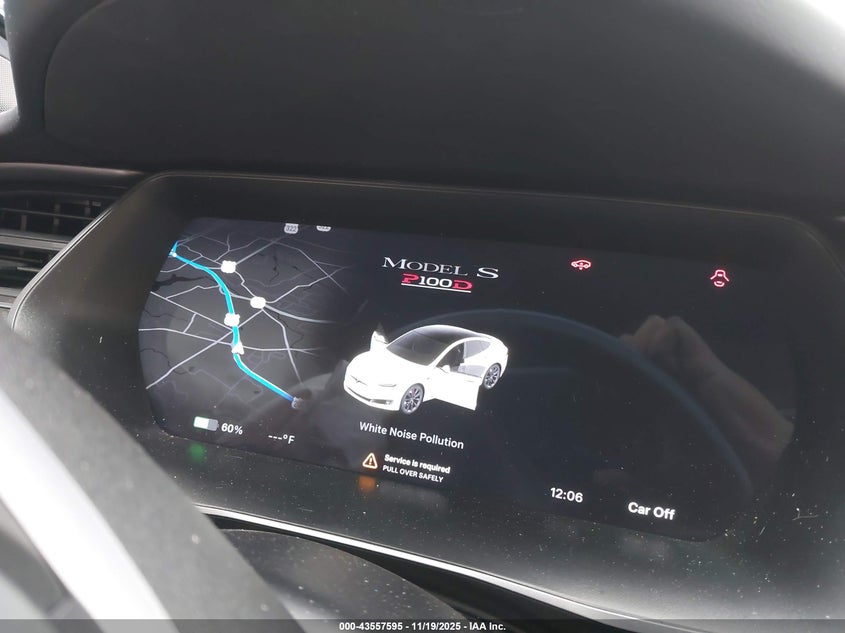 2018 Tesla Model S VIN: 5YJSA1E47JF262219 Lot: 43557595