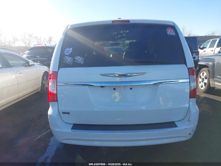 2016 Chrysler Town & Country Touring VIN: 2C4RC1BG4GR297417 Lot: 43557606