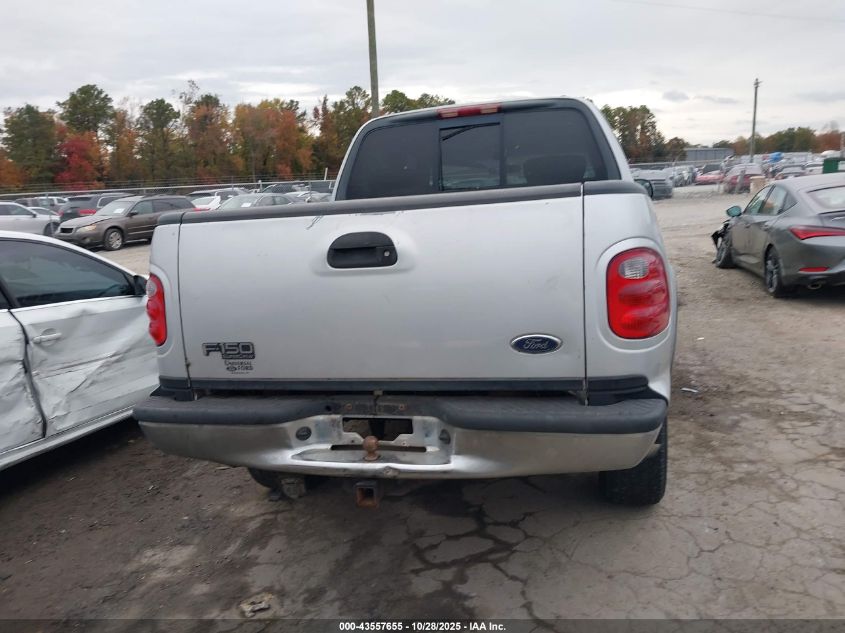 2002 Ford F-150 Lariat/Xlt VIN: 1FTRW08LX2KB72371 Lot: 43557655