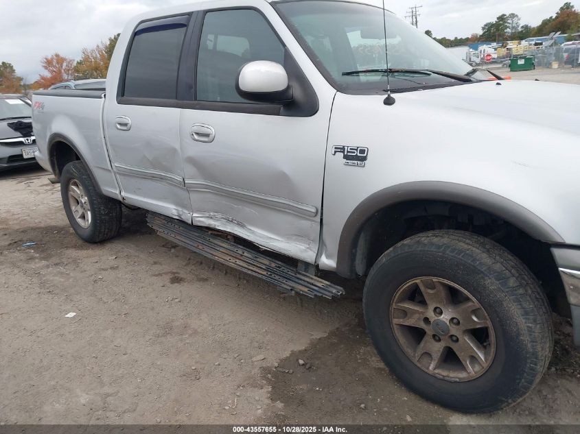 2002 Ford F-150 Lariat/Xlt VIN: 1FTRW08LX2KB72371 Lot: 43557655