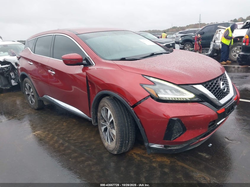 2019 Nissan Murano S VIN: 5N1AZ2MJ8KN147774 Lot: 43557728