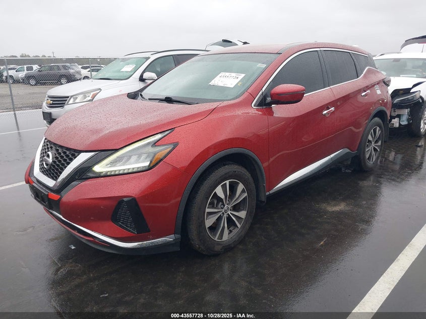 2019 Nissan Murano S VIN: 5N1AZ2MJ8KN147774 Lot: 43557728