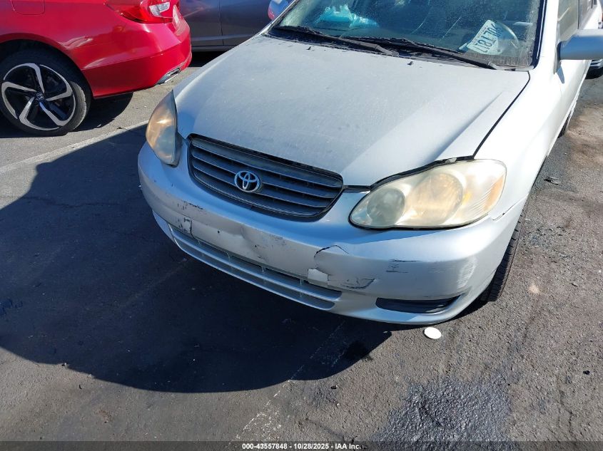 2003 Toyota Corolla Le VIN: JTDBR32E030032461 Lot: 43557848