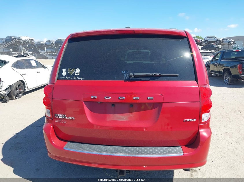 2012 Dodge Grand Caravan Crew VIN: 2C4RDGDG9CR163980 Lot: 43557902
