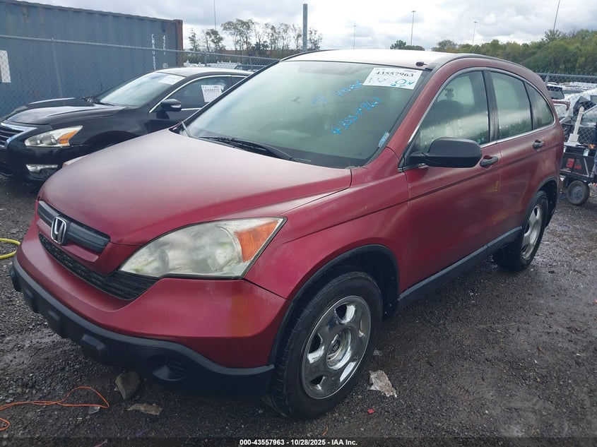 2009 Honda Cr-V Lx VIN: JHLRE48349C009524 Lot: 43557963