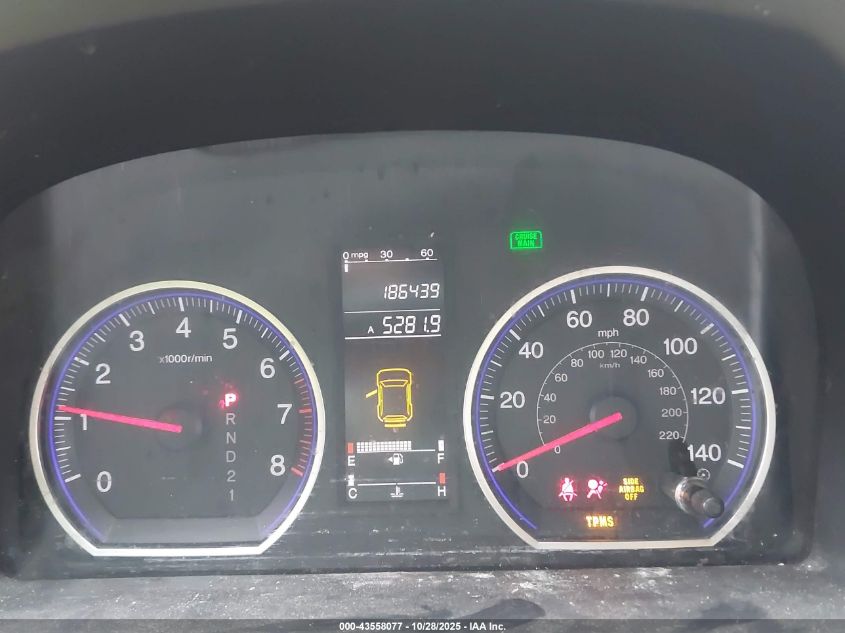 2007 Honda Cr-V Lx VIN: 5J6RE483X7L016935 Lot: 43558077