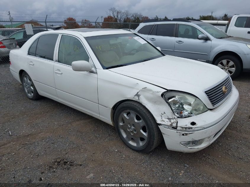 LEXUS LS 430 2003. Lot# 43558122. VIN JTHBN30F130113832. Photo 1