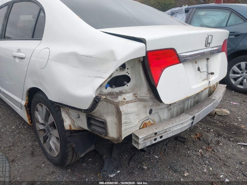 2009 Honda Civic Ex-L VIN: 19XFA16969E005873 Lot: 43558180