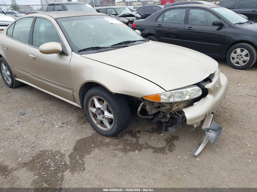 2000 Oldsmobile Alero Gl3 VIN: 1G3NL52E5YC424402 Lot: 43558220