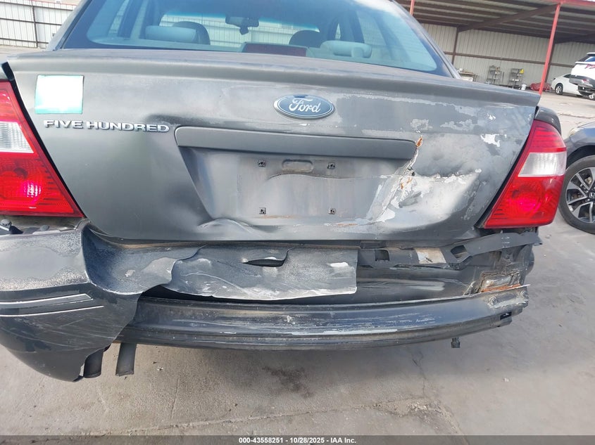 2005 Ford Five Hundred Sel VIN: 1FAHP241X5G133396 Lot: 43558251