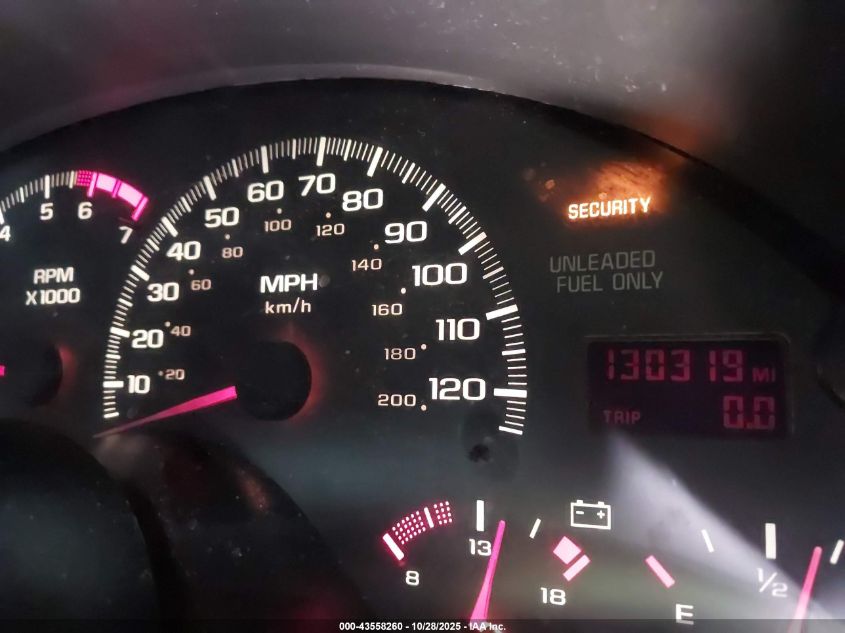 1997 Chevrolet Camaro VIN: 2G1FP22K7V2126712 Lot: 43558260