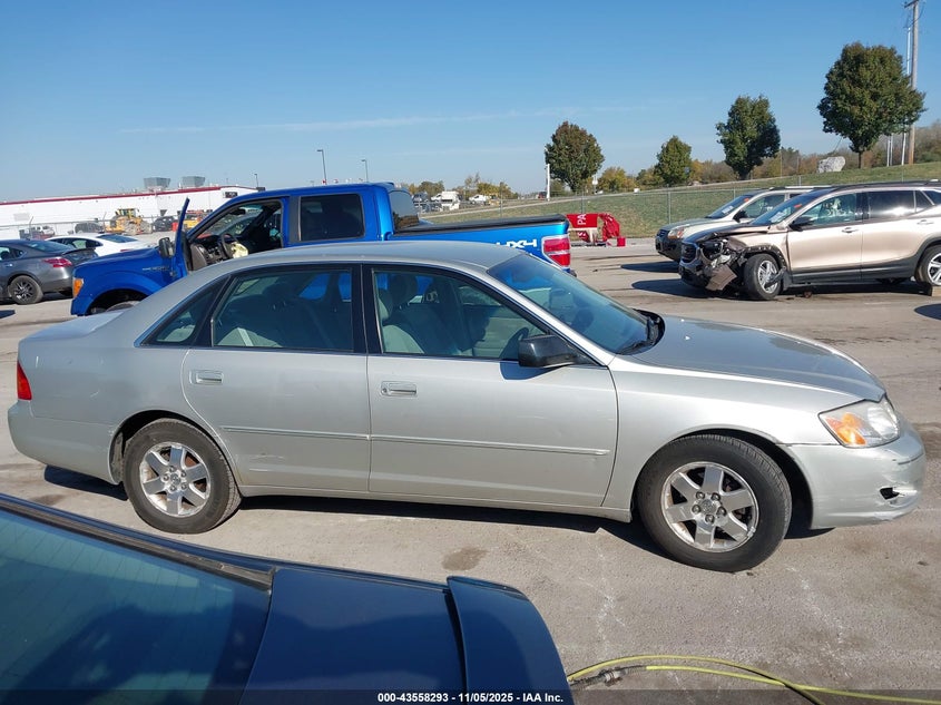 2001 Toyota Avalon Xl VIN: 4T1BF28B11U142954 Lot: 43558293