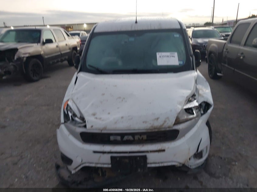 2022 Ram Promaster City Cargo Van VIN: ZFBHRFAB7N6W74374 Lot: 43558296