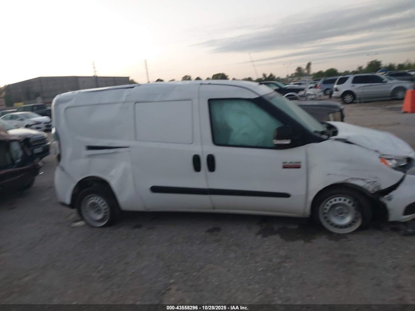 2022 Ram Promaster City Cargo Van VIN: ZFBHRFAB7N6W74374 Lot: 43558296