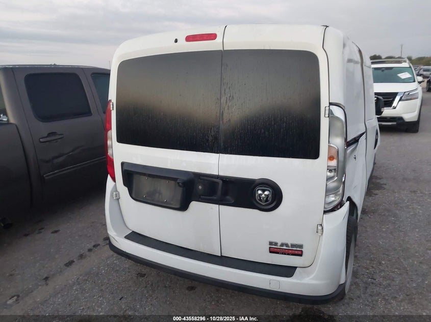 2022 Ram Promaster City Cargo Van VIN: ZFBHRFAB7N6W74374 Lot: 43558296