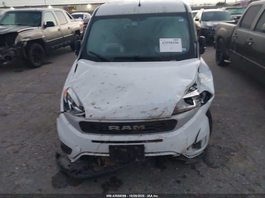 2022 Ram Promaster City Cargo Van VIN: ZFBHRFAB7N6W74374 Lot: 43558296