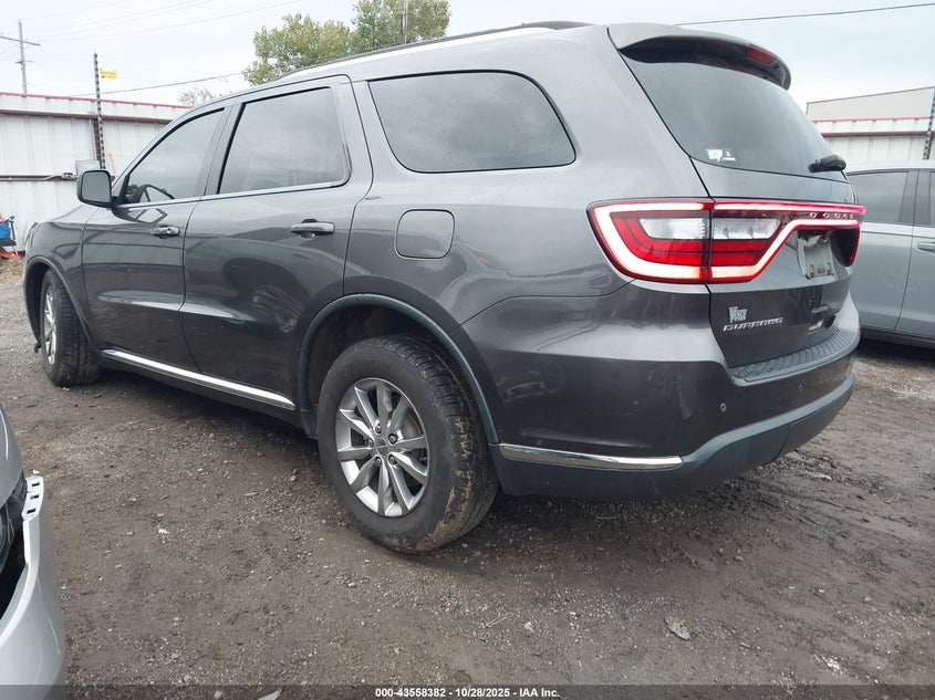 Vin: 1c4rdhag3hc724748, lot: 44053424, dodge durango sxt rwd 20173