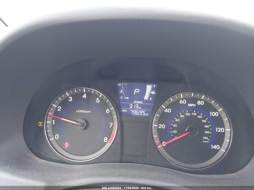 2013 Hyundai Accent Gls/Gs VIN: KMHCT4AE1DU552672 Lot: 43558384