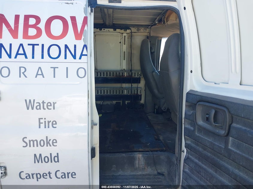 2009 Chevrolet Express 2500 Work Van VIN: 1GCGG25C191128487 Lot: 43558392