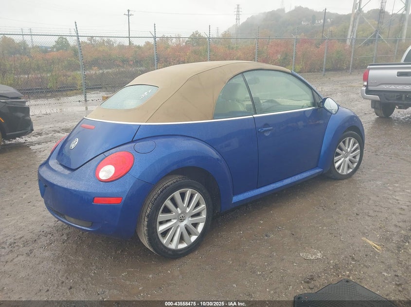 3VWRF31Y28M402846 2008 VOLKSWAGEN BEETLE photo no. 4