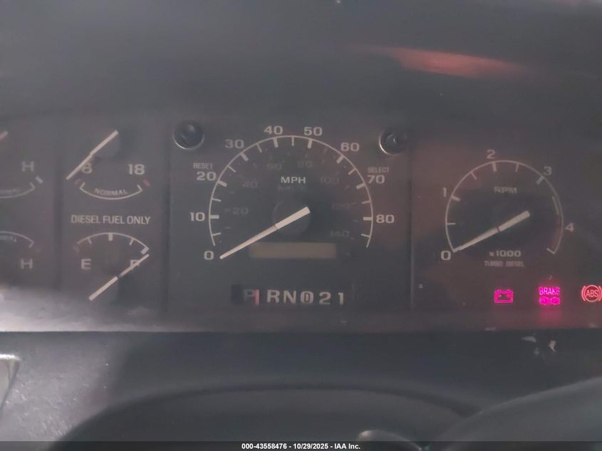 1995 Ford F250 VIN: 1FTHX25F8SKB76602 Lot: 43558476