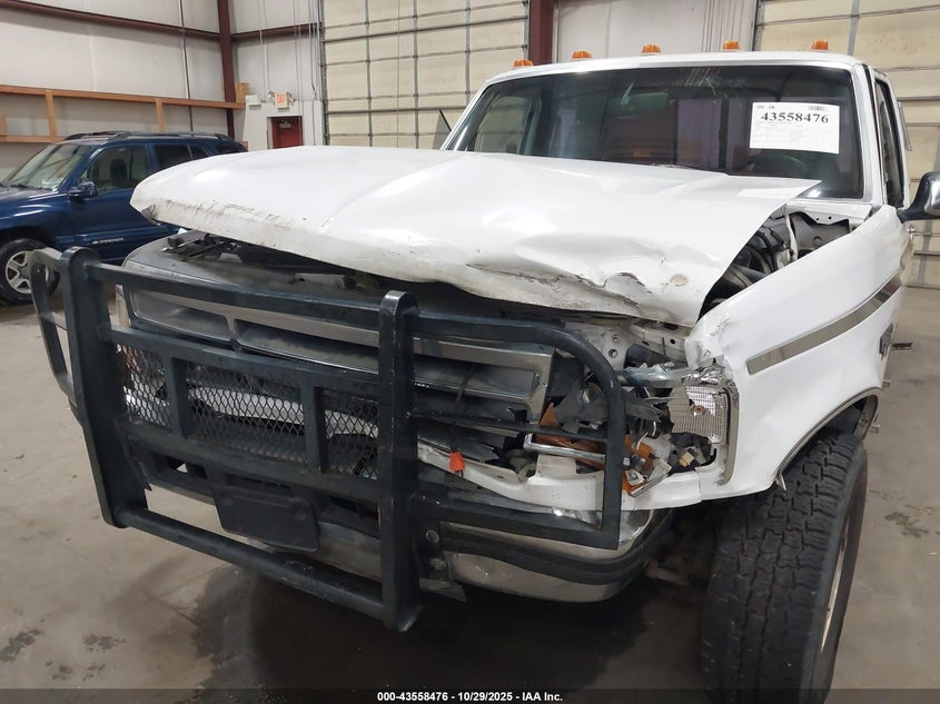 1995 Ford F250 VIN: 1FTHX25F8SKB76602 Lot: 43558476