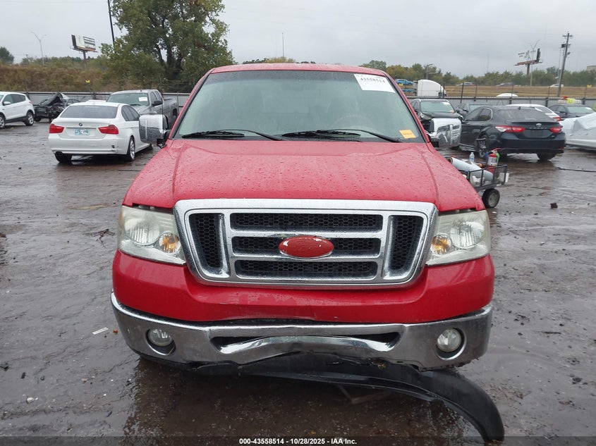 2008 Ford F-150 Fx2/Lariat/Xl/Xlt VIN: 1FTPX12V98KB20310 Lot: 43558514