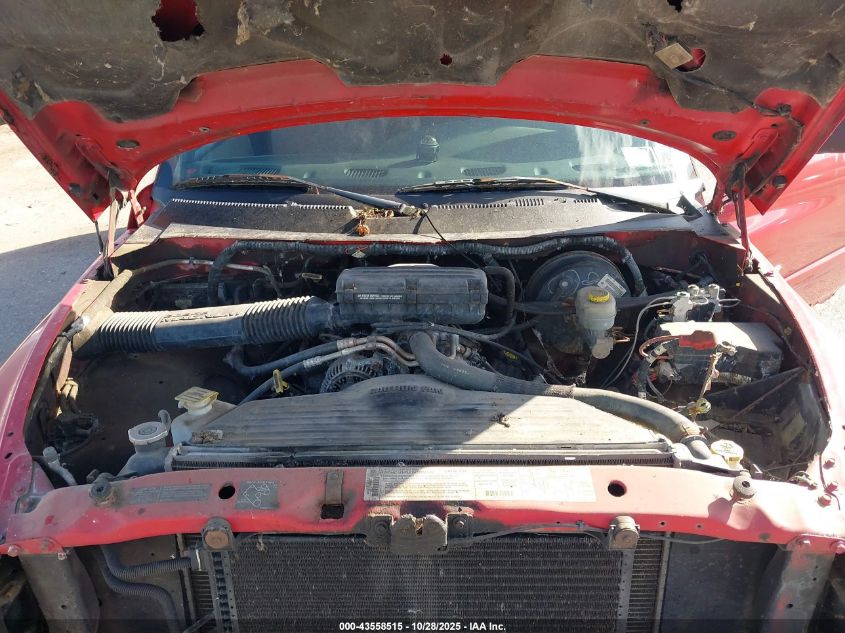 1998 Dodge Ram 1500 St VIN: 1B7HC16Z6WS752773 Lot: 43558515