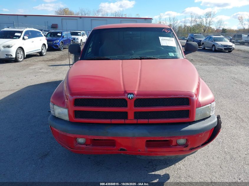 1998 Dodge Ram 1500 St VIN: 1B7HC16Z6WS752773 Lot: 43558515