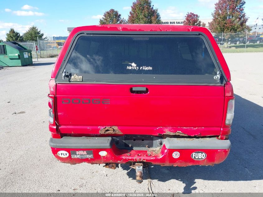 1998 Dodge Ram 1500 St VIN: 1B7HC16Z6WS752773 Lot: 43558515