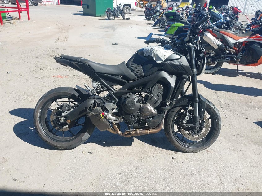 2016 Yamaha Fz09 VIN: JYARN33EXGA010276 Lot: 43558542