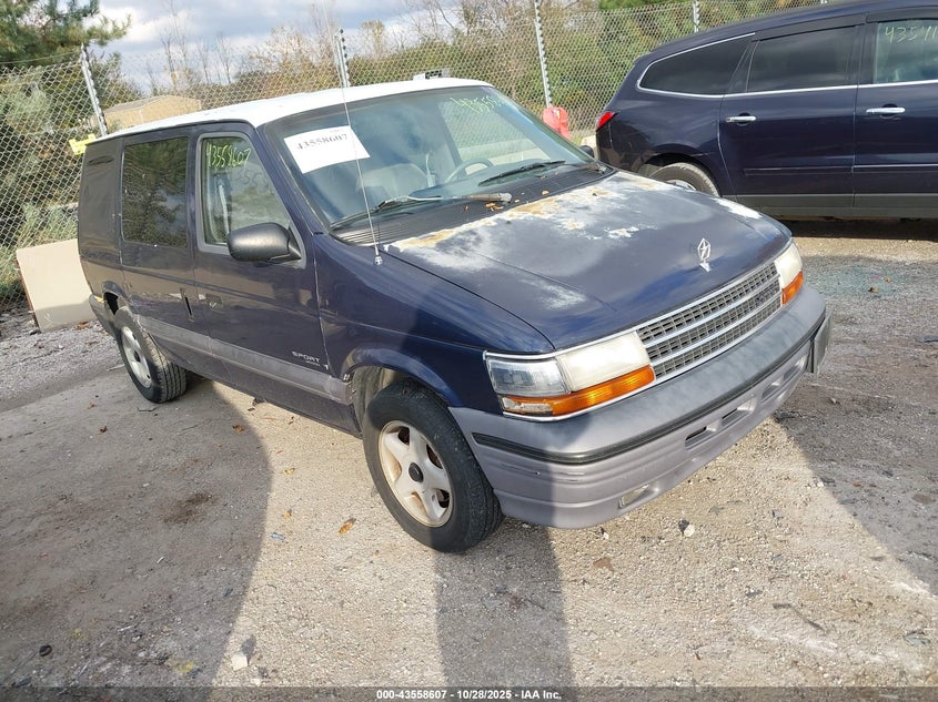 2P4GH45R3RR502859 1994 Plymouth Voyager Se auction photo 1