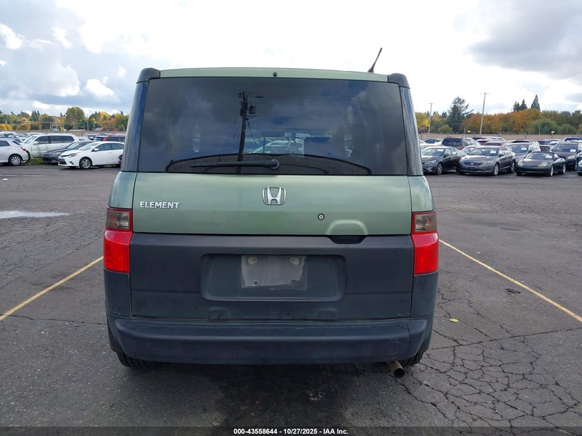 2004 Honda Element Ex VIN: 5J6YH286X4L002305 Lot: 43558644