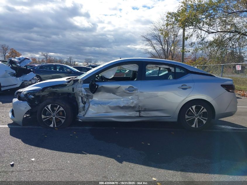 2021 Nissan Sentra Sv Xtronic Cvt VIN: 3N1AB8CV7MY295200 Lot: 43558679