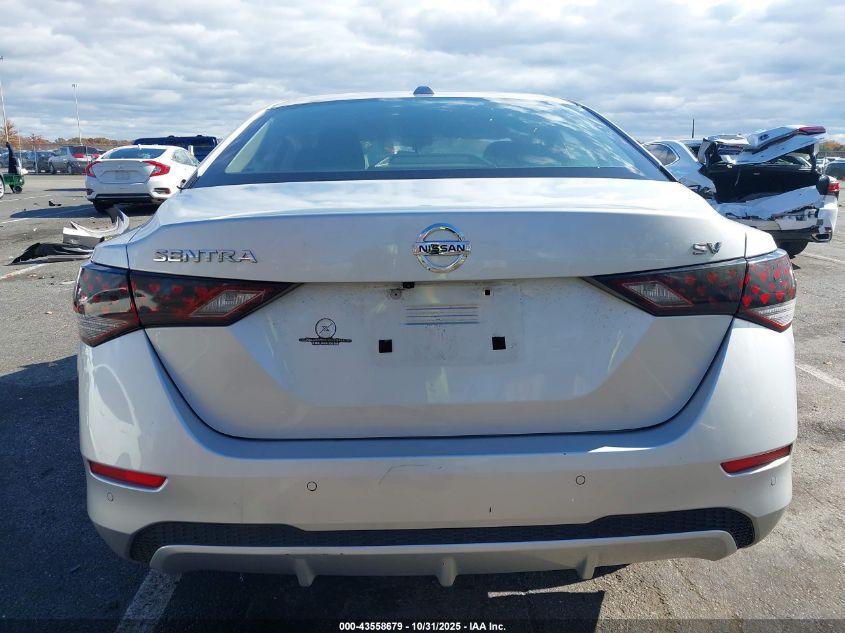 2021 Nissan Sentra Sv Xtronic Cvt VIN: 3N1AB8CV7MY295200 Lot: 43558679