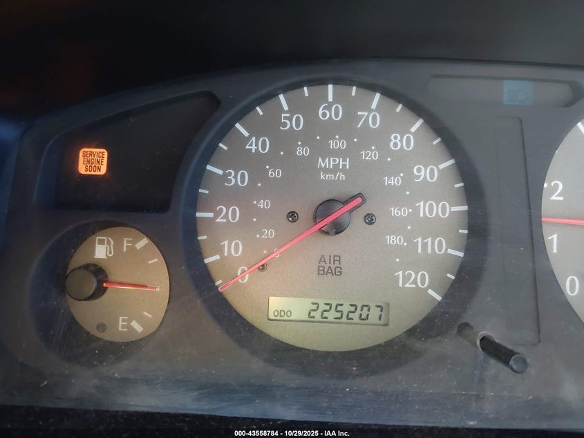 1999 Infiniti Qx4 Luxury VIN: JNRAR07Y7XW062122 Lot: 43558784