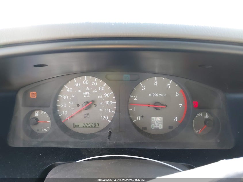 1999 Infiniti Qx4 Luxury VIN: JNRAR07Y7XW062122 Lot: 43558784